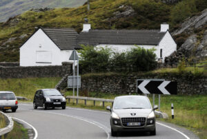 Jimmy Savile's former Glencoe home, Allt-na-Reigh, faces demolition by its new owners. Photograph: Iain Ferguson, The Write Image. NO F36 OLD SAVILE COTTAGE 01