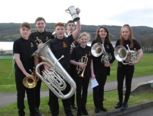 Campbeltown Brass B won the intermediate ensemble (S1 to 3) class.